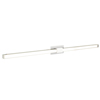 Tie Stix 2-Light Wall/Vanity Vertical Or Horizontal Mounting 24VDC, Static White & Warm Dim<br />, Satin Nickel, White, 2RE - Click to Enlarge