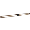 Tie Stix 2-Light Wall/Vanity Vertical Or Horizontal Mounting 24VDC, Static White & Warm Dim<br />, Wood Walnut, Satin Black, 1RE - Click to Enlarge