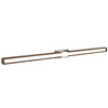 Tie Stix 2-Light Wall/Vanity Vertical Or Horizontal Mounting 24VDC, Static White & Warm Dim<br />, Wood Walnut, Satin Nickel, 2RE - Click to Enlarge