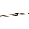 Tie Stix 2-Light Wall/Vanity Vertical Or Horizontal Mounting 24VDC, Static White & Warm Dim<br />, Wood Walnut, Antique Bronze, 2RE - Click to Enlarge