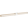 Tie Stix 2-Light Wall/Vanity Vertical Or Horizontal Mounting 24VDC, Static White & Warm Dim<br />, Wood White Oak, White, 2RE - Click to Enlarge