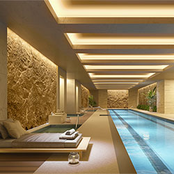 Cirrus Ceiling Wall Grazer 24VDC, With Remote Power