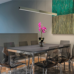 Glide Glass Downlight Center Feed in Mirrored Glass