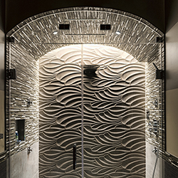 Sun 3C Ceiling LED with Cirrus Channel Wall Grazer