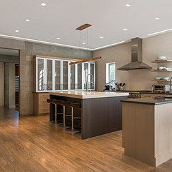 Glide Wood, Walnut Finish