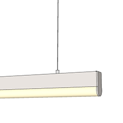 Cirrus Channel Suspension, Tubular 1" Lens