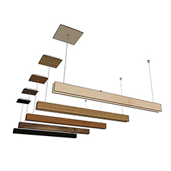 Glide Wood Downlight - End Feed