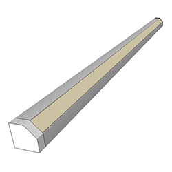 45° Light Channel 24V High Output