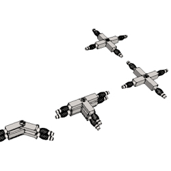 Single Circuit Angle Joining Connectors