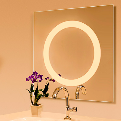 Alice Mirror LED,<br />3000K and 3000D Warm Dim and Static White at 3000K