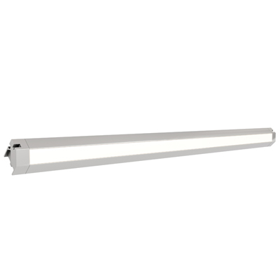 Light Channel 45° Angled Complete Fixture 24VDC Surface Mount Light Channel,<br />Static White & Color, Tunable White, Warm Dim & RGB - Click to Enlarge