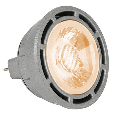 Sol-Light Warm Dim MR16 12V LED Lamp GU5.3 Halogen Curve Series