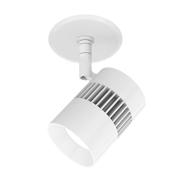 Pureedge Lighting Radiant Large With Fast Jack Canopy 24vdc Integrated Led Static White Warm Dim Technology Indoor Outdoor Modern Radiant Large With Fast Jack Canopy, Large Directional Spot Light Fixture