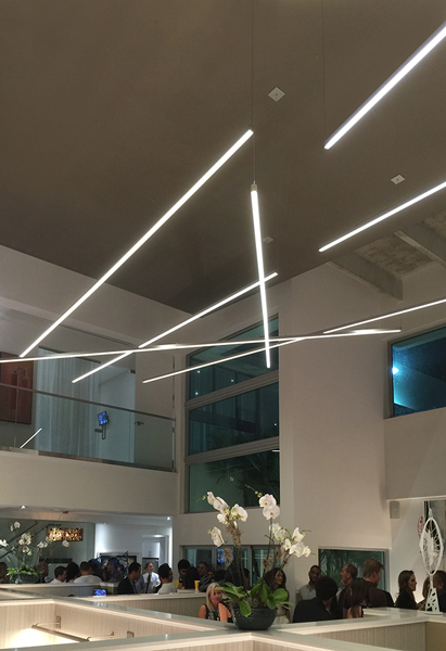 Edge Lighting - Cirrus Channel Suspension, Direct 1" Lens 24VDC System