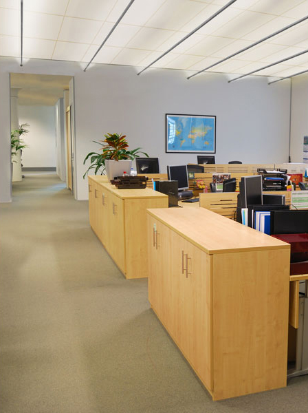 soft lighting for office
