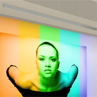 Cirrus Ceiling br   Wall Wash with Glare Shield  br   Remote Power  br   RGB   RGB WHITE