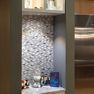 Pureedge Lighting Products Cabinet 47 Shelf Puck Led