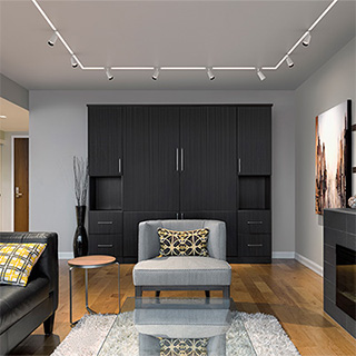 Recessed Track PureEdge Lighting