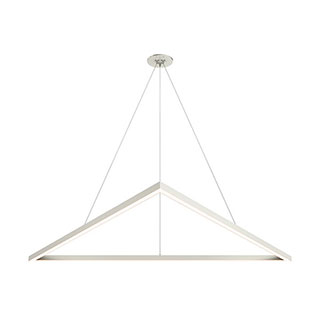 Cirrus MIYO Triangle br   With Lit Corners br   24VDC LED Suspension br   Dynamic Tunable White