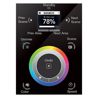 DMX Color Touch Screen Controller with Power Adapter