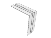 TruLine .5A Outside Corner Channel Connector