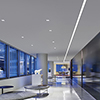 TruLine 1.6A Monochromatic Color 24VDC, 5/8" Drywall Plaster-In LED System<br><br> Gensler/Ryan Gobuty - Click to Enlarge