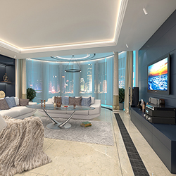 TruTrack® Recessed 24VDC, Tubo Large