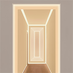 "Heavenly Hallway", Verge Wall, Verge Corner, 4000K