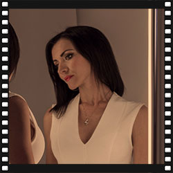 Warm Dim Bardot Mirror