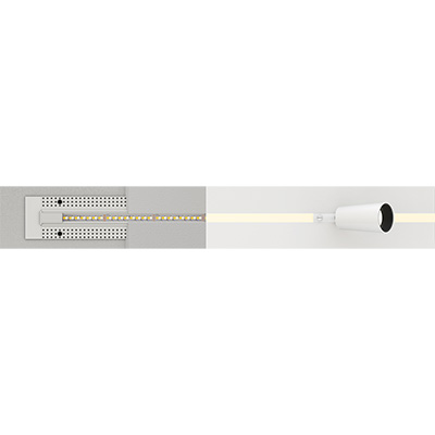 TruTrack® Dual Source With Integral LED Strip - Click to Enlarge
