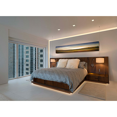 Verge Door Frame Build-It-Yourself 24VDC Plaster-In LED System - Click to Enlarge
